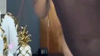 Do u wanna eat a wet, taut ebony butt like mine, dad?