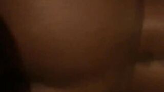 Black Amateur SLUTTED OUT From Behind
