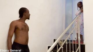 I ended up screwing my step sister after this babe caught me masturbating at the stairs