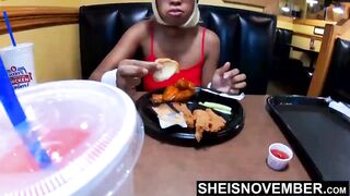 U Owe Me Some Moist Snatch For U Dinner Floozy! Hot Shy Ebony Playgirl Sheisnovember Back Broke Coarse Doggy style, By Superlatively good Ally, Wanted To Bang After Suckling Her Big Natural Bazookas And Black Hard Nipps, Then POV Hardcore Bang on Msnovemb