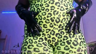 Showing Off Leopard Spandex - Butt Worship, Livecam, PVC - Dominatrix-bitch Marley