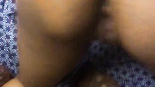 Bubble Booty Black Stripper takes BBC and Deepthroats