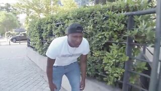 I suck this ebony knob in public and finish the game at home until i get his cum all over my butt