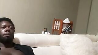 Black Spastic Solo Masturbation