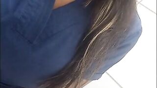 THE OFFICES OF MY RECENT JOB ARE EXTREME FOR MAKING HOMEMADE PORN. MY SNATCH IS VERY HAWT