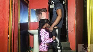 OMG got caught masterbating in the bathroom!! More excellent suck n screw this janitors bbc previous to I get FIRED!!