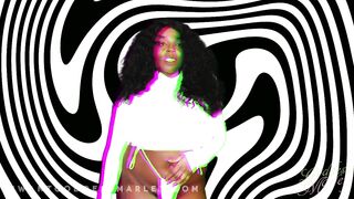 Large Breasted Black AI - Tit Worship, Gooning