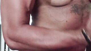 Ripped black body made to be worshipped