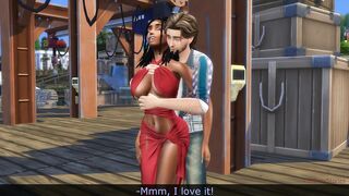 2 strangers have spontaneous public sex