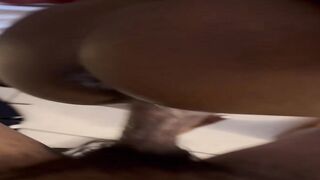 Mid Day Quickie with nifty soaked butt.