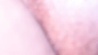 Early morning creamy snatch sex tool play