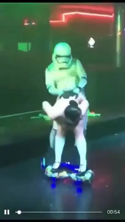 Free Stormtrooper And Princess Leia Fucking On The Dance Floor