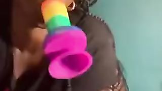 JUICY THYCC Practicing Sucking Deep