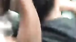 Getting Head in Collage Parking Lot