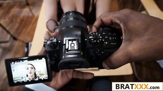 Nasty Redhead Teen Punished by Counselor's BBC in His Office