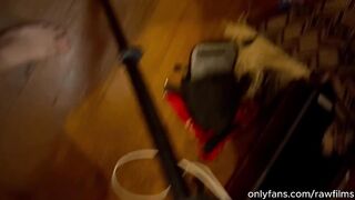 "I`M GOING TO CUM" - 18yo Black Lalin girl Begging Me To Fill Her Up