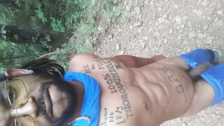 Hiking with my ramrod out (OnlyFans/Nicksteeledick)