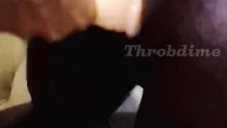 Slaver lesbo cutie Throbdime bangs her recent obedient girlfriend suizer