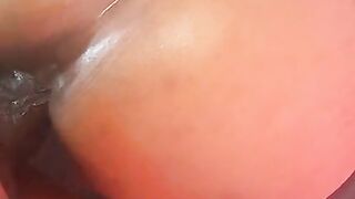 Large Butt Black Taut Soaked Vagina Banging Ebony Shlong