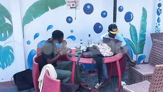 Having enjoyment with my allies at the pool