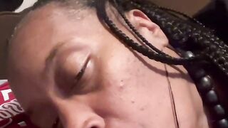 LadyRaeX implores coarse oral-sex with no lenience