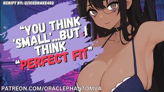 [F4M] Your Girlfriend Proves Why Size Doesn't Matter -- ASMR AUDIO ROLEPLAY