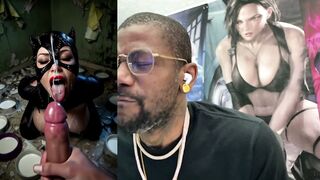 Catwoman Getting Cum Blasted By Batman, Black Teen Jerking Off A BWC Until That guy Cums Hard, Constricted Floozy Getting Cowgirl Drilled, Taut Teen Bitch Oral sex, AI Generated