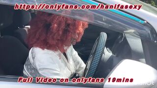 CAR BREAKDOWN(MASTURBATION):Stranded On The Roaded & Feeling two Sexy Masturbated As I await my Mechanic(Full Clip on onlyfans)