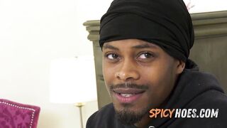 Blond Playgirl Finds Out That Ebony Ramrods Are More excellent For Her Cunt - Kay Enchanting