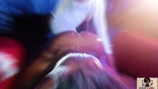 Let me rub down your soaked chocolate BOOTY and rub your snatch untill you CUM!!