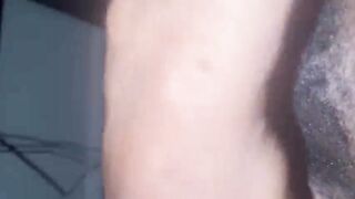 POV: Wanking My Thick Ebony Meat Until It Bursts For U