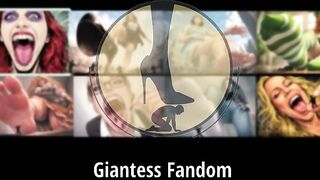 ANIMATION: Black Giantess crush petite intruders