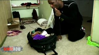 Black bitch goddess with large butt and bazookas hard bang by a BBC