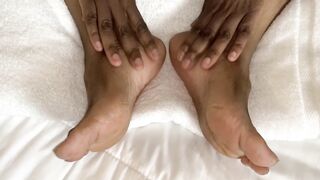 Oiled Feet