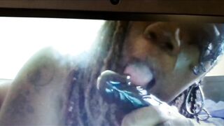 Cocoa mother I'd like to fuck sucks and bangs her BBC toy