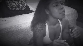 Black Thot Anus CUMZ hard on BBC