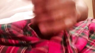 BBC GETS HARD THEN GUSHES CUM