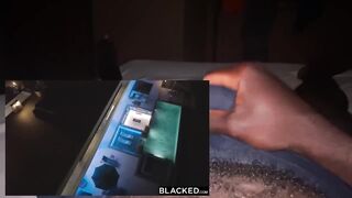 React: BLACKED Curvy Dominatrix-bitch Violet Ditches BF for Jason's BBC
