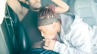 MY STEPSISTER SUCKED MY JOCK IN OUR stepmoms CAR