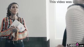 Bi curious teens get fully educated by Black mother I'd like to fuck biology trainer