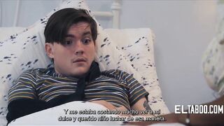 Breasty Stepmom Cannot Stand Watching Her Infirm Stepson Struggle To Fap- Tyler Cruise, August Skye