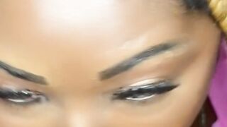 Black Hottie Gives Double Fellatio to Tradies to Pay The Bill