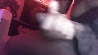 Oiled Up BBC Masturbation