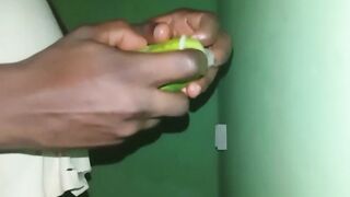 Wanking my cucumber precious and slow ?