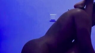 Slow raw missionary thick weenie in a constricted soaked small black cunt