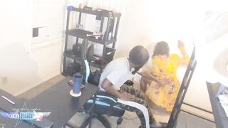 Laffy Taffy pt2 Tiny Black Disrobe Tease Blow Job Ending