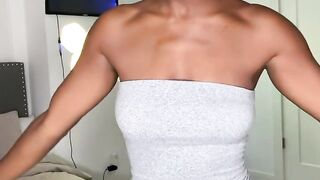 Black shows marvelous twat