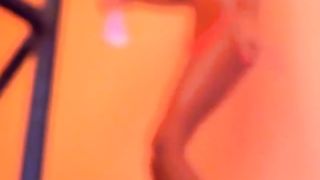 Cam; Hot Oiled Up Latina Dildos Her Pussy On Webcam FULL