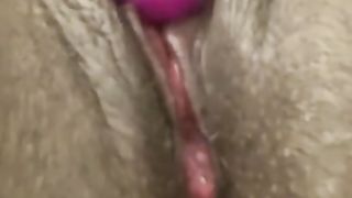 Mmm , having a Nice Wet Clit Orgasm with my Toy !