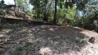Surprising Nature Walk With Black Hotty Hiking Down To The River This babe Took Out Her Large Booty and Her Breasts & Sucked My Ramrod We Nearly Got Caught - Jhodez1